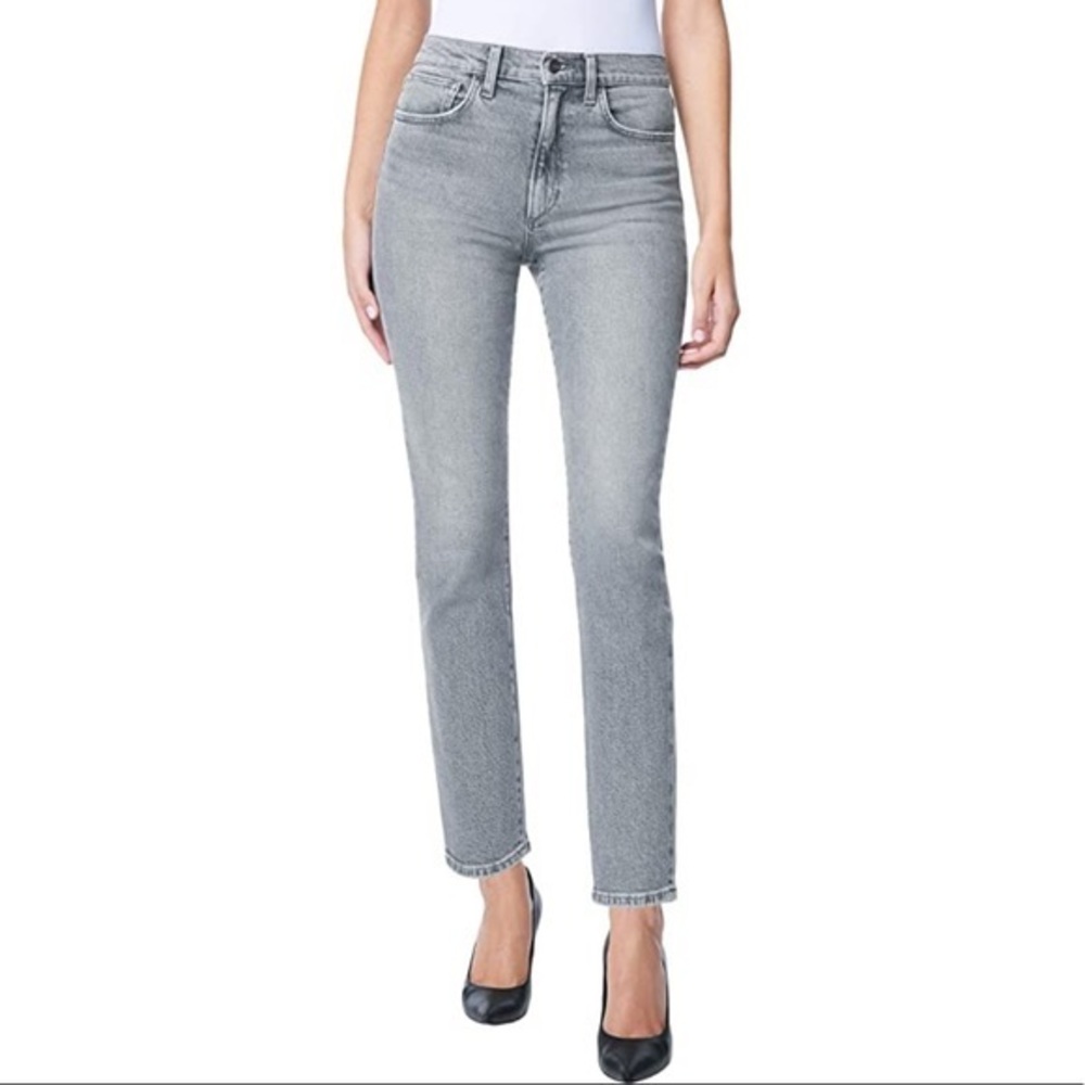 Joe's Jeans sz 29 grey highrise crop skinny jeans